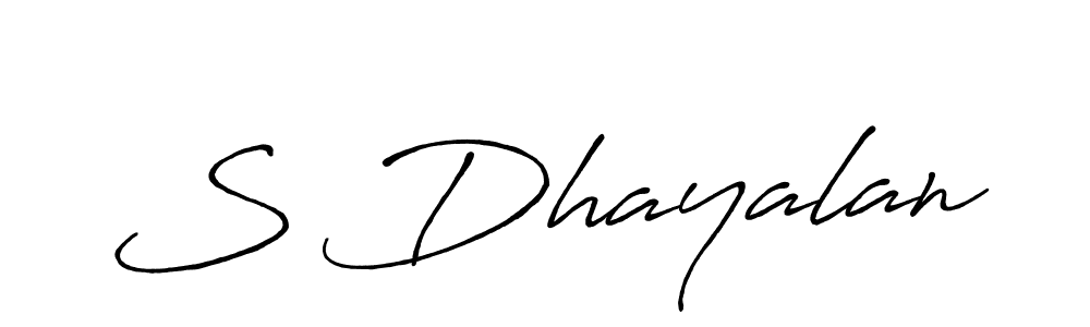 Make a short S Dhayalan signature style. Manage your documents anywhere anytime using Antro_Vectra_Bolder. Create and add eSignatures, submit forms, share and send files easily. S Dhayalan signature style 7 images and pictures png