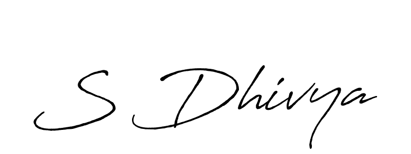 You can use this online signature creator to create a handwritten signature for the name S Dhivya. This is the best online autograph maker. S Dhivya signature style 7 images and pictures png