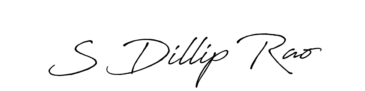 Make a beautiful signature design for name S Dillip Rao. Use this online signature maker to create a handwritten signature for free. S Dillip Rao signature style 7 images and pictures png