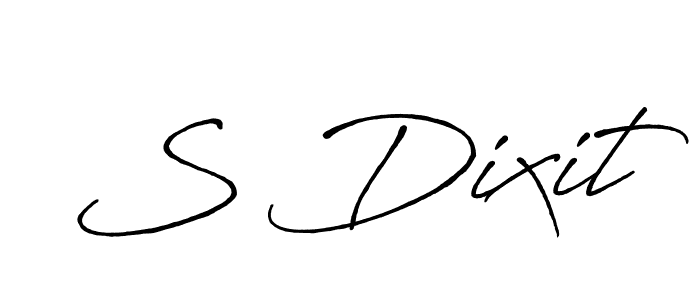 Best and Professional Signature Style for S Dixit. Antro_Vectra_Bolder Best Signature Style Collection. S Dixit signature style 7 images and pictures png