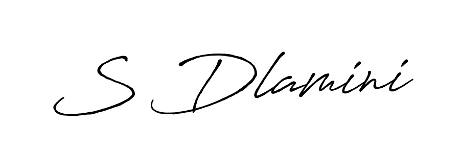 It looks lik you need a new signature style for name S Dlamini. Design unique handwritten (Antro_Vectra_Bolder) signature with our free signature maker in just a few clicks. S Dlamini signature style 7 images and pictures png