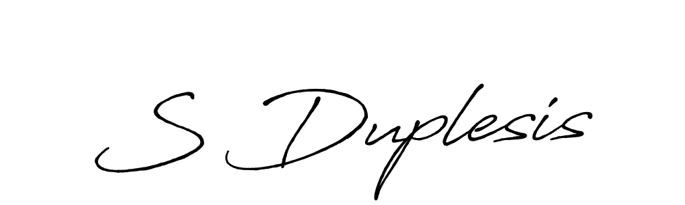This is the best signature style for the S Duplesis name. Also you like these signature font (Antro_Vectra_Bolder). Mix name signature. S Duplesis signature style 7 images and pictures png