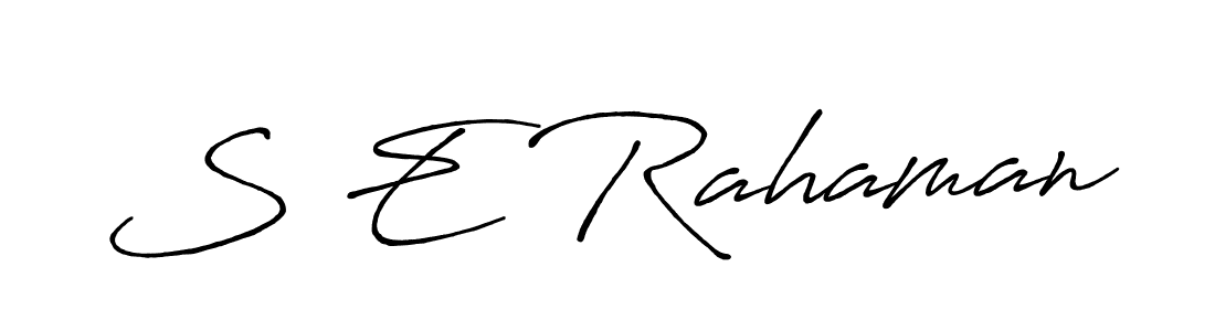 How to Draw S E Rahaman signature style? Antro_Vectra_Bolder is a latest design signature styles for name S E Rahaman. S E Rahaman signature style 7 images and pictures png