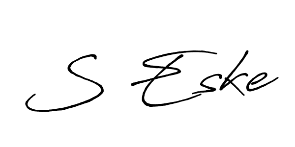 Antro_Vectra_Bolder is a professional signature style that is perfect for those who want to add a touch of class to their signature. It is also a great choice for those who want to make their signature more unique. Get S Eske name to fancy signature for free. S Eske signature style 7 images and pictures png