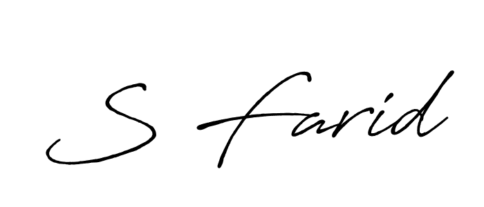How to Draw S Farid signature style? Antro_Vectra_Bolder is a latest design signature styles for name S Farid. S Farid signature style 7 images and pictures png