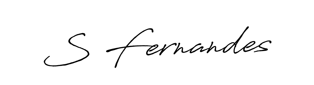 Make a short S Fernandes signature style. Manage your documents anywhere anytime using Antro_Vectra_Bolder. Create and add eSignatures, submit forms, share and send files easily. S Fernandes signature style 7 images and pictures png
