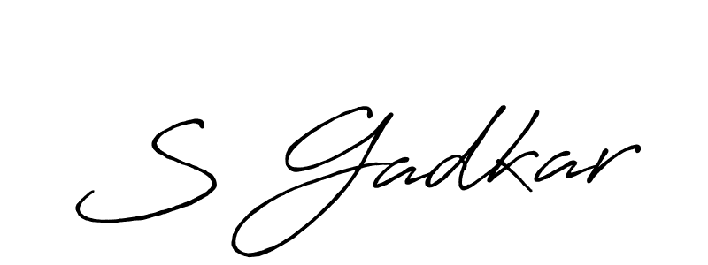 See photos of S Gadkar official signature by Spectra . Check more albums & portfolios. Read reviews & check more about Antro_Vectra_Bolder font. S Gadkar signature style 7 images and pictures png