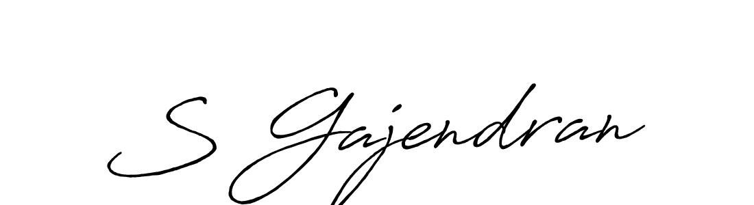 Once you've used our free online signature maker to create your best signature Antro_Vectra_Bolder style, it's time to enjoy all of the benefits that S Gajendran name signing documents. S Gajendran signature style 7 images and pictures png