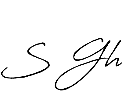 if you are searching for the best signature style for your name S Gh. so please give up your signature search. here we have designed multiple signature styles  using Antro_Vectra_Bolder. S Gh signature style 7 images and pictures png