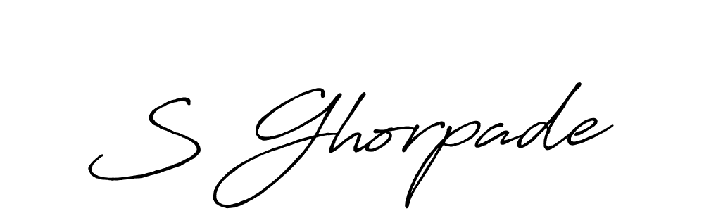 How to Draw S Ghorpade signature style? Antro_Vectra_Bolder is a latest design signature styles for name S Ghorpade. S Ghorpade signature style 7 images and pictures png