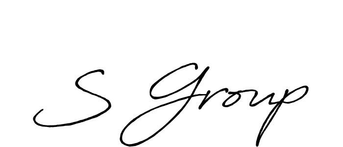 It looks lik you need a new signature style for name S Group. Design unique handwritten (Antro_Vectra_Bolder) signature with our free signature maker in just a few clicks. S Group signature style 7 images and pictures png