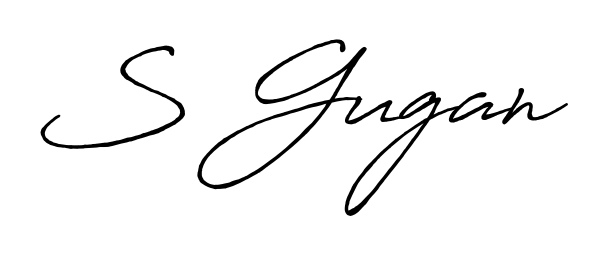 You can use this online signature creator to create a handwritten signature for the name S Gugan. This is the best online autograph maker. S Gugan signature style 7 images and pictures png