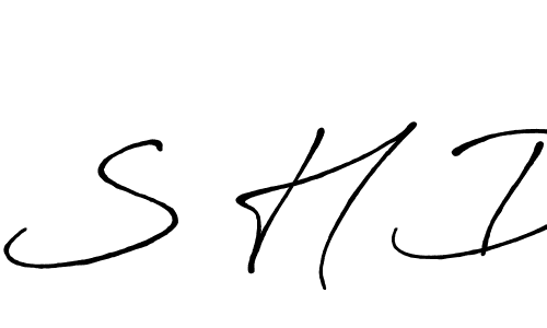 It looks lik you need a new signature style for name S H D. Design unique handwritten (Antro_Vectra_Bolder) signature with our free signature maker in just a few clicks. S H D signature style 7 images and pictures png