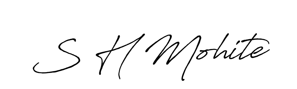 Once you've used our free online signature maker to create your best signature Antro_Vectra_Bolder style, it's time to enjoy all of the benefits that S H Mohite name signing documents. S H Mohite signature style 7 images and pictures png