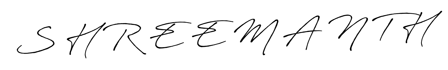 You can use this online signature creator to create a handwritten signature for the name S H R E E M A N T H. This is the best online autograph maker. S H R E E M A N T H signature style 7 images and pictures png
