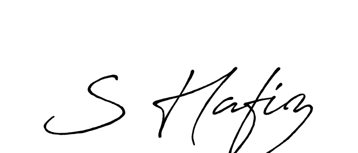 Once you've used our free online signature maker to create your best signature Antro_Vectra_Bolder style, it's time to enjoy all of the benefits that S Hafiz name signing documents. S Hafiz signature style 7 images and pictures png
