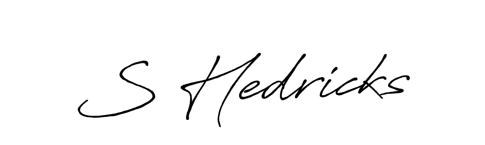 You can use this online signature creator to create a handwritten signature for the name S Hedricks. This is the best online autograph maker. S Hedricks signature style 7 images and pictures png