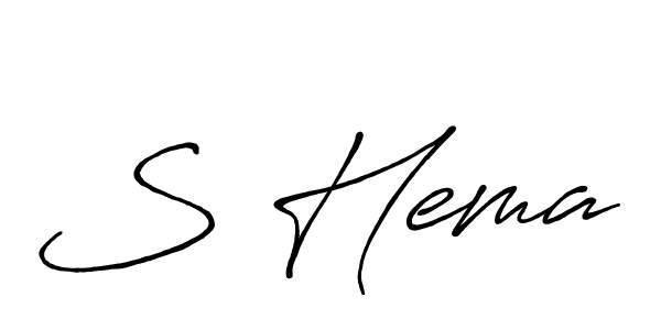 Also You can easily find your signature by using the search form. We will create S Hema name handwritten signature images for you free of cost using Antro_Vectra_Bolder sign style. S Hema signature style 7 images and pictures png