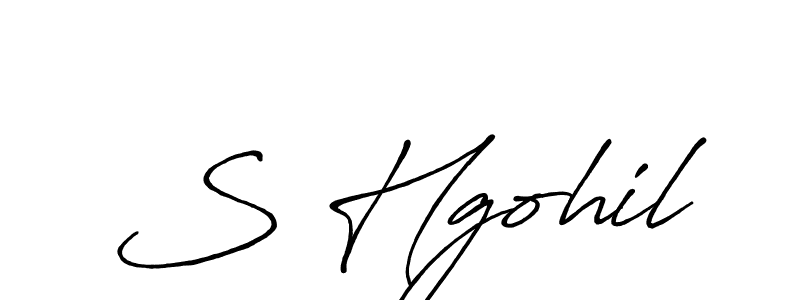 You can use this online signature creator to create a handwritten signature for the name S Hgohil. This is the best online autograph maker. S Hgohil signature style 7 images and pictures png