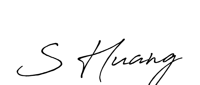 How to Draw S Huang signature style? Antro_Vectra_Bolder is a latest design signature styles for name S Huang. S Huang signature style 7 images and pictures png