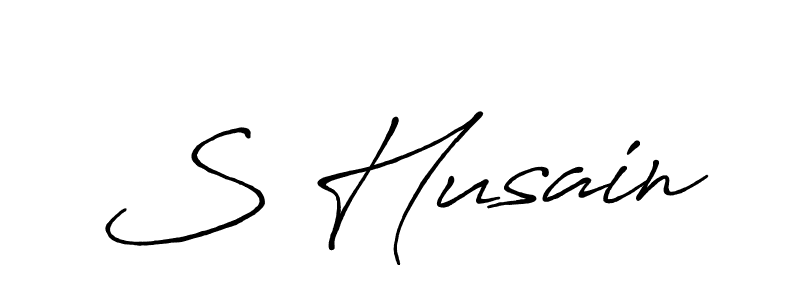 Once you've used our free online signature maker to create your best signature Antro_Vectra_Bolder style, it's time to enjoy all of the benefits that S Husain name signing documents. S Husain signature style 7 images and pictures png