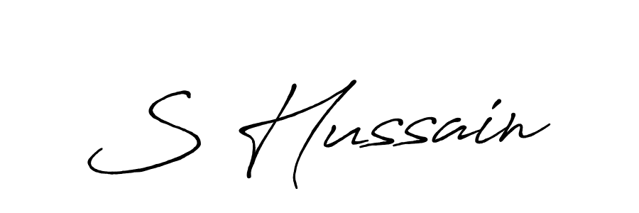 Best and Professional Signature Style for S Hussain. Antro_Vectra_Bolder Best Signature Style Collection. S Hussain signature style 7 images and pictures png