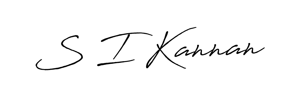 This is the best signature style for the S I Kannan name. Also you like these signature font (Antro_Vectra_Bolder). Mix name signature. S I Kannan signature style 7 images and pictures png