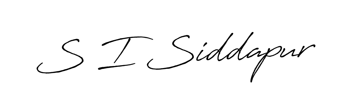 You can use this online signature creator to create a handwritten signature for the name S I Siddapur. This is the best online autograph maker. S I Siddapur signature style 7 images and pictures png