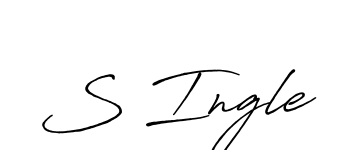 Also we have S Ingle name is the best signature style. Create professional handwritten signature collection using Antro_Vectra_Bolder autograph style. S Ingle signature style 7 images and pictures png
