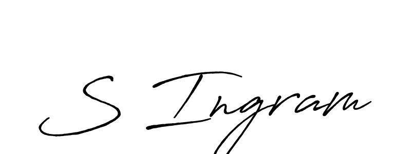 Antro_Vectra_Bolder is a professional signature style that is perfect for those who want to add a touch of class to their signature. It is also a great choice for those who want to make their signature more unique. Get S Ingram name to fancy signature for free. S Ingram signature style 7 images and pictures png