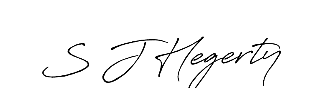The best way (Antro_Vectra_Bolder) to make a short signature is to pick only two or three words in your name. The name S J Hegerty include a total of six letters. For converting this name. S J Hegerty signature style 7 images and pictures png