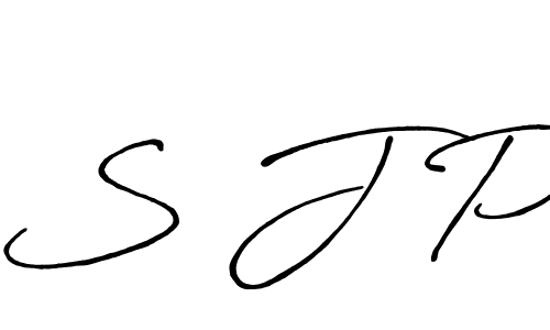 It looks lik you need a new signature style for name S J P. Design unique handwritten (Antro_Vectra_Bolder) signature with our free signature maker in just a few clicks. S J P signature style 7 images and pictures png