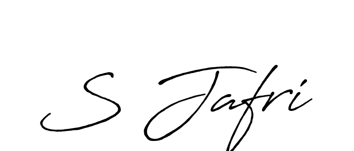 You should practise on your own different ways (Antro_Vectra_Bolder) to write your name (S Jafri) in signature. don't let someone else do it for you. S Jafri signature style 7 images and pictures png