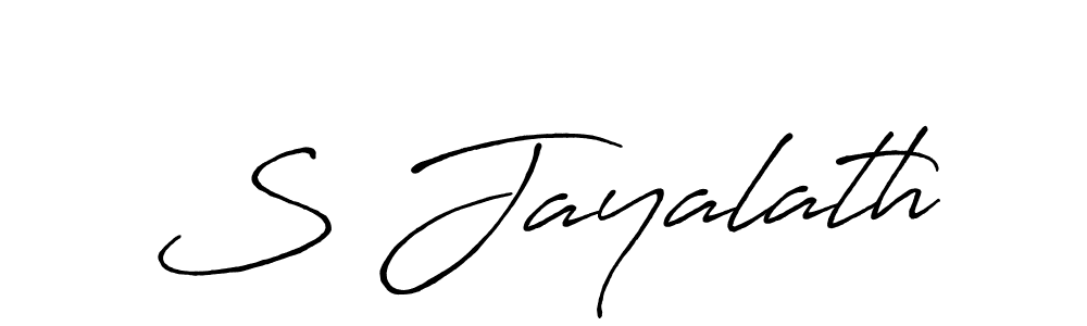 Best and Professional Signature Style for S Jayalath. Antro_Vectra_Bolder Best Signature Style Collection. S Jayalath signature style 7 images and pictures png