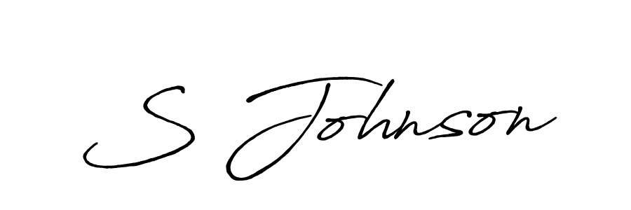 It looks lik you need a new signature style for name S Johnson. Design unique handwritten (Antro_Vectra_Bolder) signature with our free signature maker in just a few clicks. S Johnson signature style 7 images and pictures png