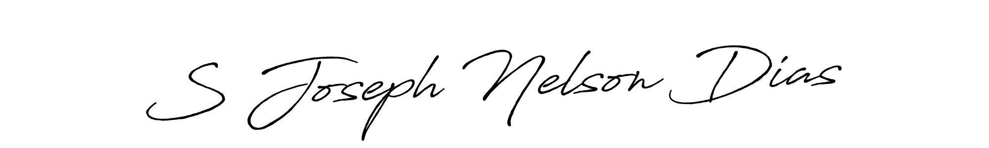 How to make S Joseph Nelson Dias signature? Antro_Vectra_Bolder is a professional autograph style. Create handwritten signature for S Joseph Nelson Dias name. S Joseph Nelson Dias signature style 7 images and pictures png