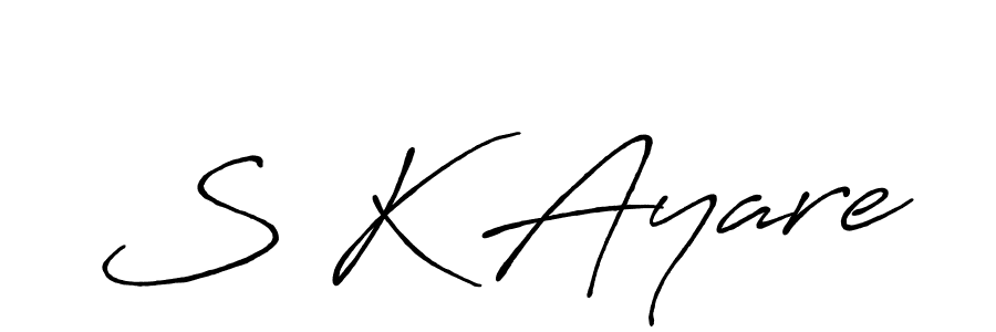 Make a beautiful signature design for name S K Ayare. Use this online signature maker to create a handwritten signature for free. S K Ayare signature style 7 images and pictures png