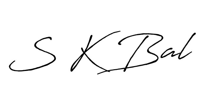 if you are searching for the best signature style for your name S K Bal. so please give up your signature search. here we have designed multiple signature styles  using Antro_Vectra_Bolder. S K Bal signature style 7 images and pictures png