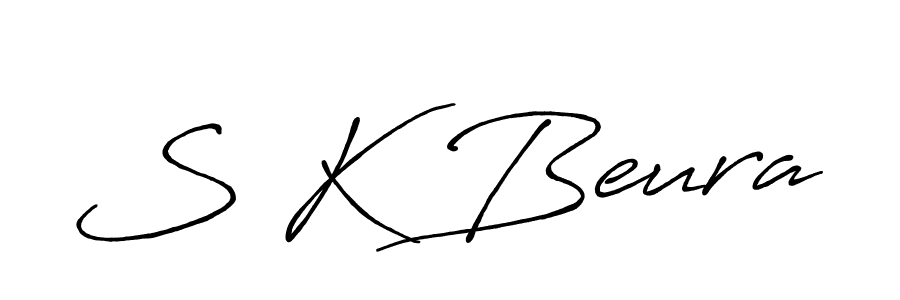 Similarly Antro_Vectra_Bolder is the best handwritten signature design. Signature creator online .You can use it as an online autograph creator for name S K Beura. S K Beura signature style 7 images and pictures png