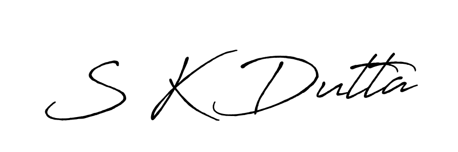 How to Draw S K Dutta signature style? Antro_Vectra_Bolder is a latest design signature styles for name S K Dutta. S K Dutta signature style 7 images and pictures png