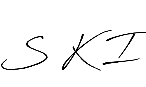 Use a signature maker to create a handwritten signature online. With this signature software, you can design (Antro_Vectra_Bolder) your own signature for name S K I. S K I signature style 7 images and pictures png