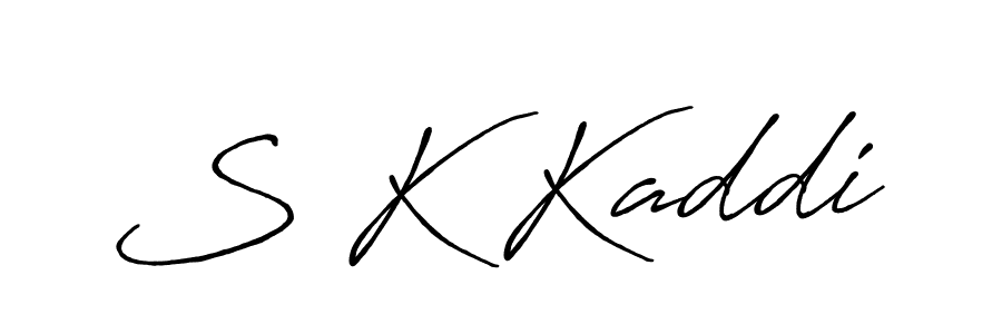 It looks lik you need a new signature style for name S K Kaddi. Design unique handwritten (Antro_Vectra_Bolder) signature with our free signature maker in just a few clicks. S K Kaddi signature style 7 images and pictures png