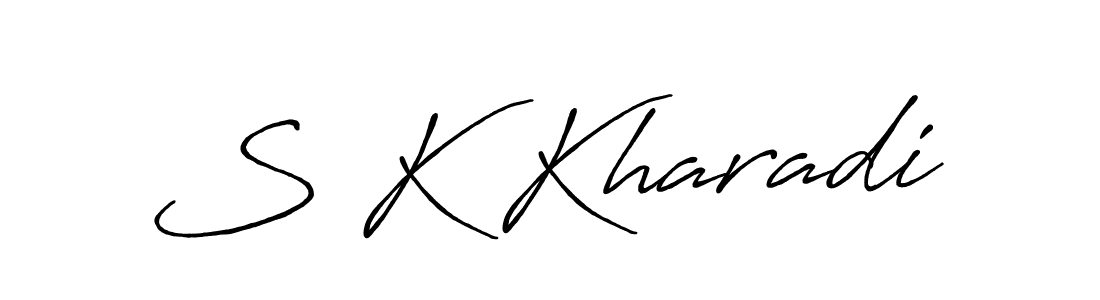 Once you've used our free online signature maker to create your best signature Antro_Vectra_Bolder style, it's time to enjoy all of the benefits that S K Kharadi name signing documents. S K Kharadi signature style 7 images and pictures png