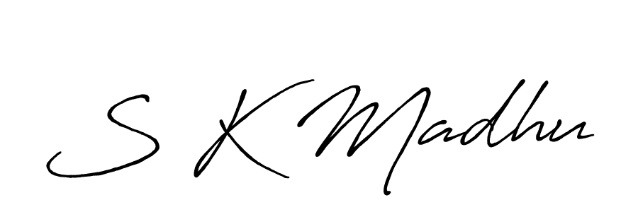 Best and Professional Signature Style for S K Madhu. Antro_Vectra_Bolder Best Signature Style Collection. S K Madhu signature style 7 images and pictures png