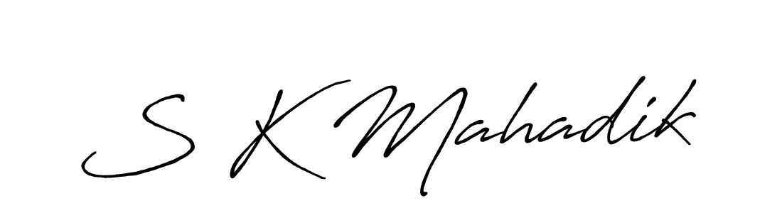 Once you've used our free online signature maker to create your best signature Antro_Vectra_Bolder style, it's time to enjoy all of the benefits that S K Mahadik name signing documents. S K Mahadik signature style 7 images and pictures png