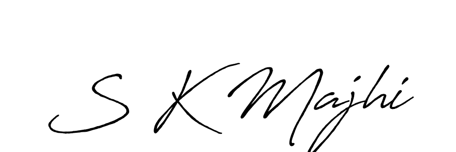 Also You can easily find your signature by using the search form. We will create S K Majhi name handwritten signature images for you free of cost using Antro_Vectra_Bolder sign style. S K Majhi signature style 7 images and pictures png