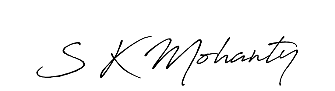 It looks lik you need a new signature style for name S K Mohanty. Design unique handwritten (Antro_Vectra_Bolder) signature with our free signature maker in just a few clicks. S K Mohanty signature style 7 images and pictures png