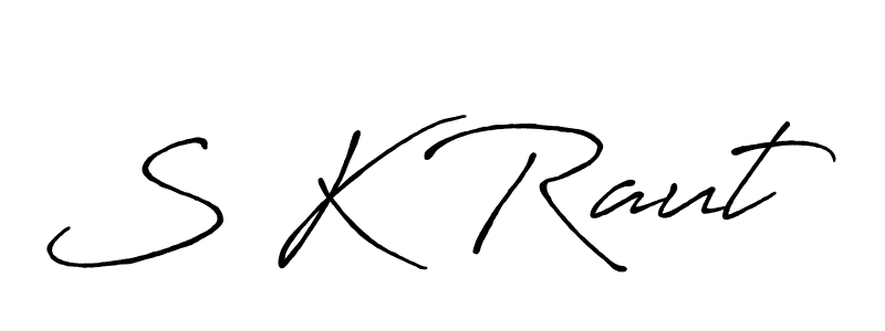 Similarly Antro_Vectra_Bolder is the best handwritten signature design. Signature creator online .You can use it as an online autograph creator for name S K Raut. S K Raut signature style 7 images and pictures png