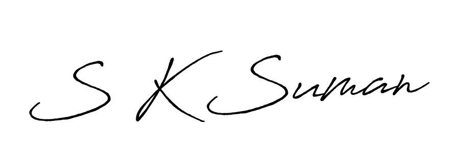 This is the best signature style for the S K Suman name. Also you like these signature font (Antro_Vectra_Bolder). Mix name signature. S K Suman signature style 7 images and pictures png