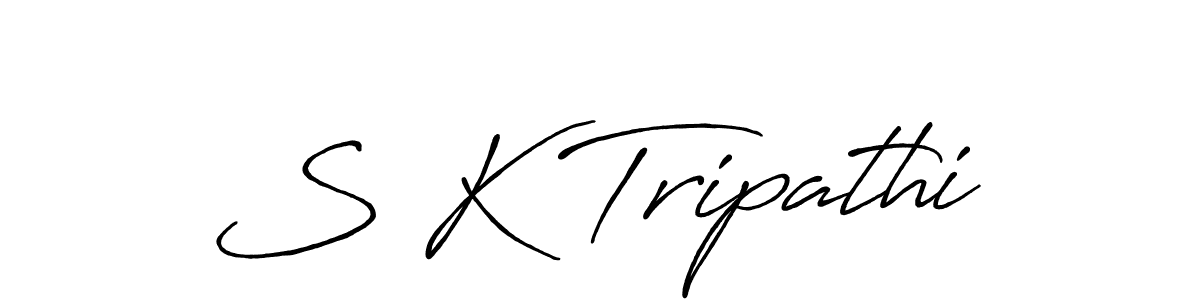 Similarly Antro_Vectra_Bolder is the best handwritten signature design. Signature creator online .You can use it as an online autograph creator for name S K Tripathi. S K Tripathi signature style 7 images and pictures png